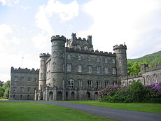 Taymouth Castle on the site of Balloch