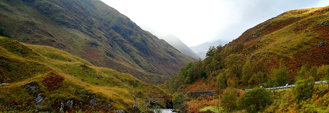 Site of the battle of Glen Shiel today
