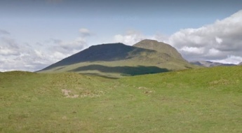 Black Mount from the A85 a mile North of Loch Tulla  from Google maps