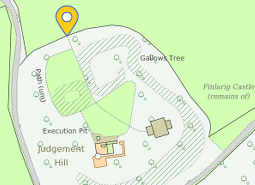 Finlarig site plan from  https://canmore.org.uk/site/24194/finlarig-castle