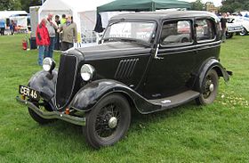 Ford 8, 2 door, 933cc in 1932