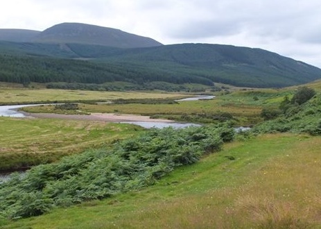 strath of kildonan with river helmsdale, Bill Brown