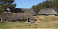 A traditional village at the Highland Folk Museum, Newtonmore